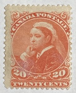 CANADA 1893 #46 Small Queen Issue - MH