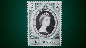 1953 Queen Elizabeth II Coronation Dominica