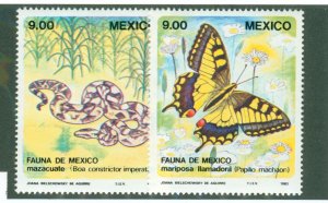 Mexico 1326-27 MNH CV $4.00 BIN $2.00