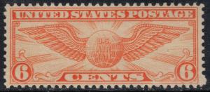 U.S. Scott #C19 6-Cent Airmail Stamp - Mint NH Single