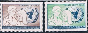 Chile 400;C310 MLH set Unicef 1971 (HV0399)