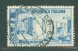 Italy #600 Used Single