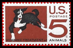 PCBstamps   US #1307 5c Humane Treatment Animals, MNH, (28)