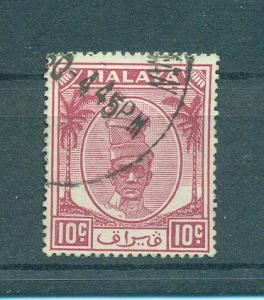 Malaya - Perak sc# 111 used cat value $.50