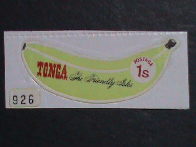 ​TONGA-1978-SC#508- LOVELY BANANA DIE CUT MNH VERY FINE, LAST ONE