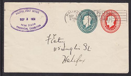 Canada U41 used 1931 Provincial Exhibition Cover