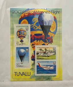 Souvenir Sheet Tuvalu Scott #211a set nh