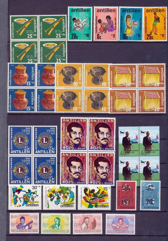 Netherlands Antillen Music Children MNH Used (65+Stamps)  Ref DD604