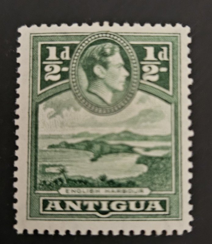 Antigua 1938 SG98 mm 0.5d KGVI pictorial definitive issue