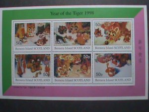 SCOTLAND STAMP:1998-YEAR OF THE TIGER FULL  MNH SHEET