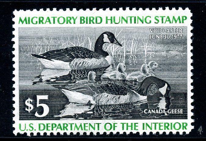 U.S. 1976 Hunting Permit Stamp MNH