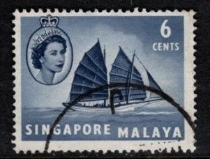 Singapore - #32 Trengganu Pinas  - Used