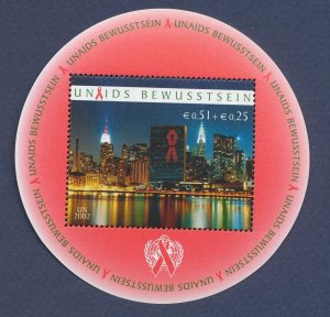 UNITED NATIONS VIENNA - Scott B1 - MNH - 2002 - AIDS