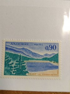 Andorra  (French)  # 166A  MNH