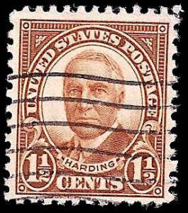 # 684 USED BROWN WARREN G. HARDING