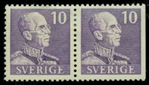 SWEDEN #289,a, (269CB) 10ore gustaf, Perf 4x3sides, og, hinged, VF, Facit $95.00