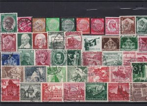 germany weimar and third reich period stamps ref 16125