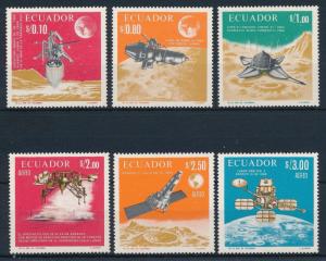 [61674] Ecuador 1966 Moon Exploration Space  MNH