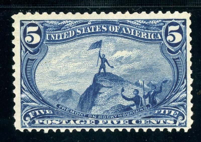 USAstamps Unused VF US 1898 Trans-Mississippi Fremont Scott 288 OG MNH