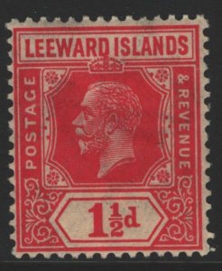 Leeward Islands Sc#65 MH