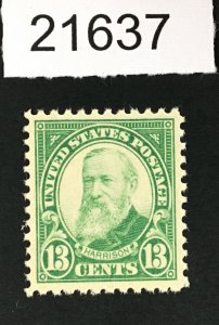 MOMEN: US STAMPS # 622 MINT OG NH VF/XF POST OFFICE FRESH CHOICE LOT # 21637