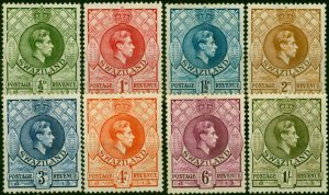 Swaziland 1943 Set of 8 to 1s SG28a-35a Fine MM