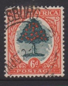 South Africa Sc#25a Used