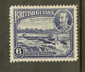 British Guiana, Scott #214, 6c King George V, Used