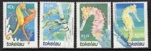 TOKELAU ISLANDS SG320/3 2001 SEA HORSES MNH