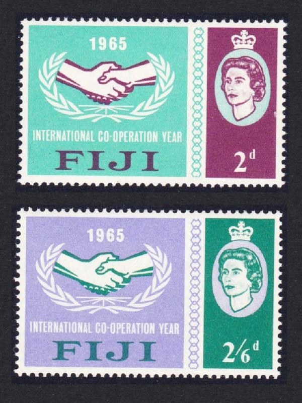 Fiji ICY 2v SG#343-344 SC#213-214