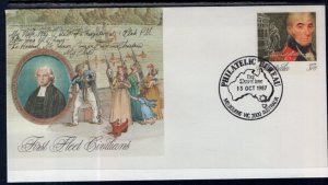 Australia First Fleet Civilians Postal Stationary U/A FDC