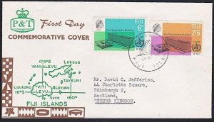 FIJI 1966 World Health Organisation WHO set on FDC.........................B1914