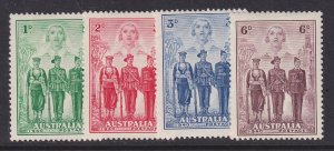 Australia, Scott 184-187 (SG 196-199), MLH/HR