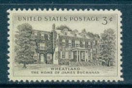 1081 3c Wheatland Fine MNH