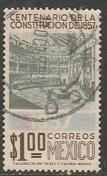 MEXICO 902, Centenary of the Mexican Constitution. Used. F-VF. (658)
