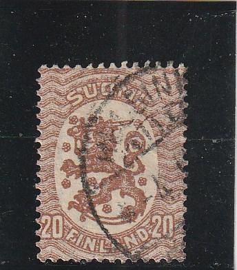 Finland  Scott#  128  Used