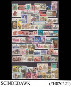 COLLECTION OF SOUTH AFRICA STAMPS - 100V - USED