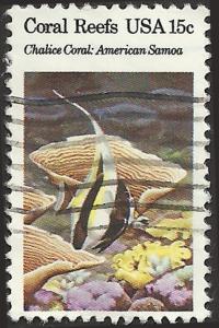 # 1829 USED CHALICE CORAL MOORISH IDOL FISH