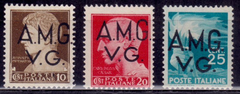 Italy, Trieste, 1945-46, AMG V.G., MNG-no gum**