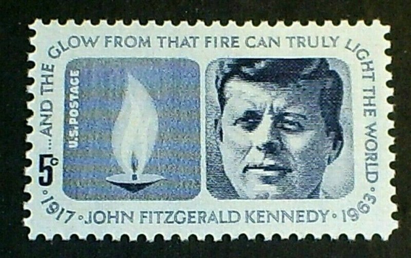  US Postage Stamps, 1964, Kennedy Memorial, S# 1246