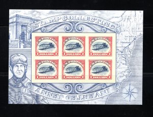 US 4806a, Pane of 6, VF, MNH,  Inverted Jenny, CV $24.00 ...6786032