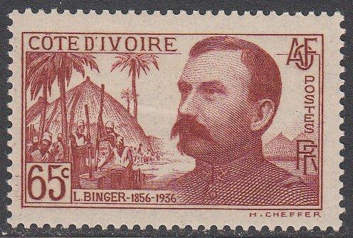 Ivory Coast 159 MH CV $0.35