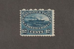 EDSROOM-12166 Canada New Brunswick 10 LH 1850-63 Sailing & Steam Ship CV$90