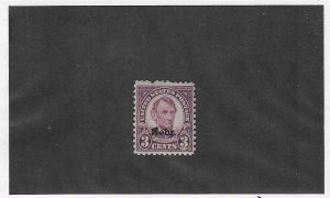 US SCOTT# 672 MNH SCV $22.00