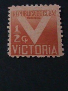 ​CUBA-SC#RA5-VICTORY-MH-VF-82 YEARS OLD-HARD TO FIND- WE SHIP TO WORLDWIDE