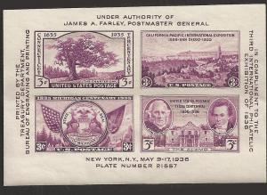 # 778 MINT NEVER HINGED TIPEX S/S