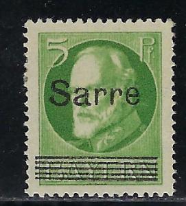 Saar - Scott # 21, mint hr
