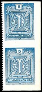 U.S. TELEGRAPH 2T2a  Mint (ID # 80469)