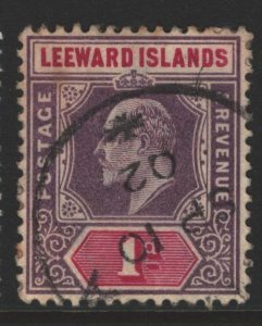 Leeward Islands Sc#21 Used