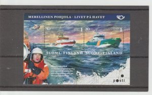 Finland  Scott#  1408   MNH  S/S  (2012 Rescue Boats)